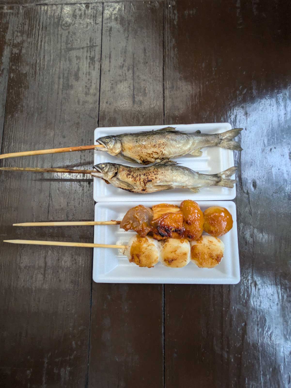 鮎の塩焼き