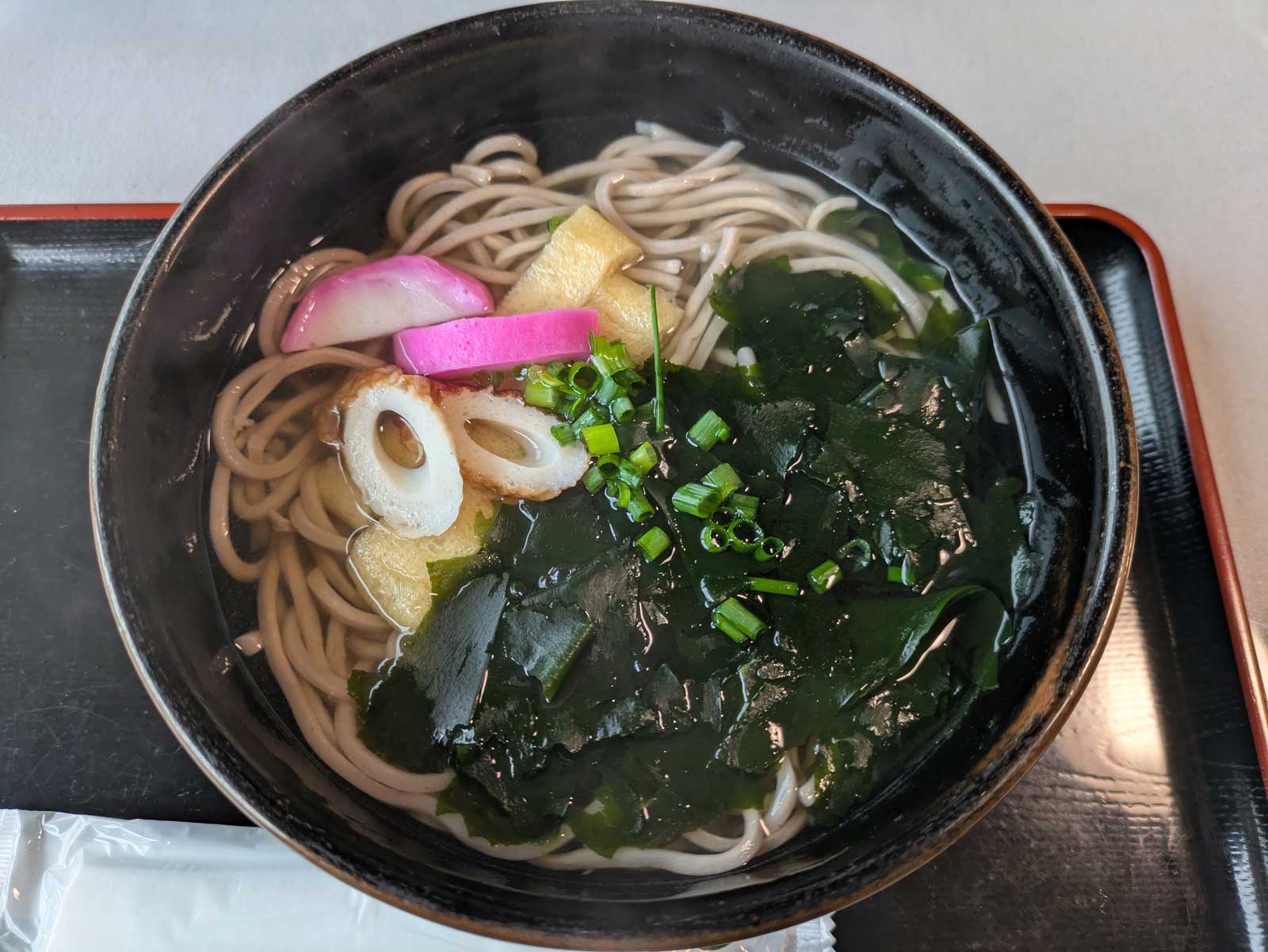 わかめ蕎麦
