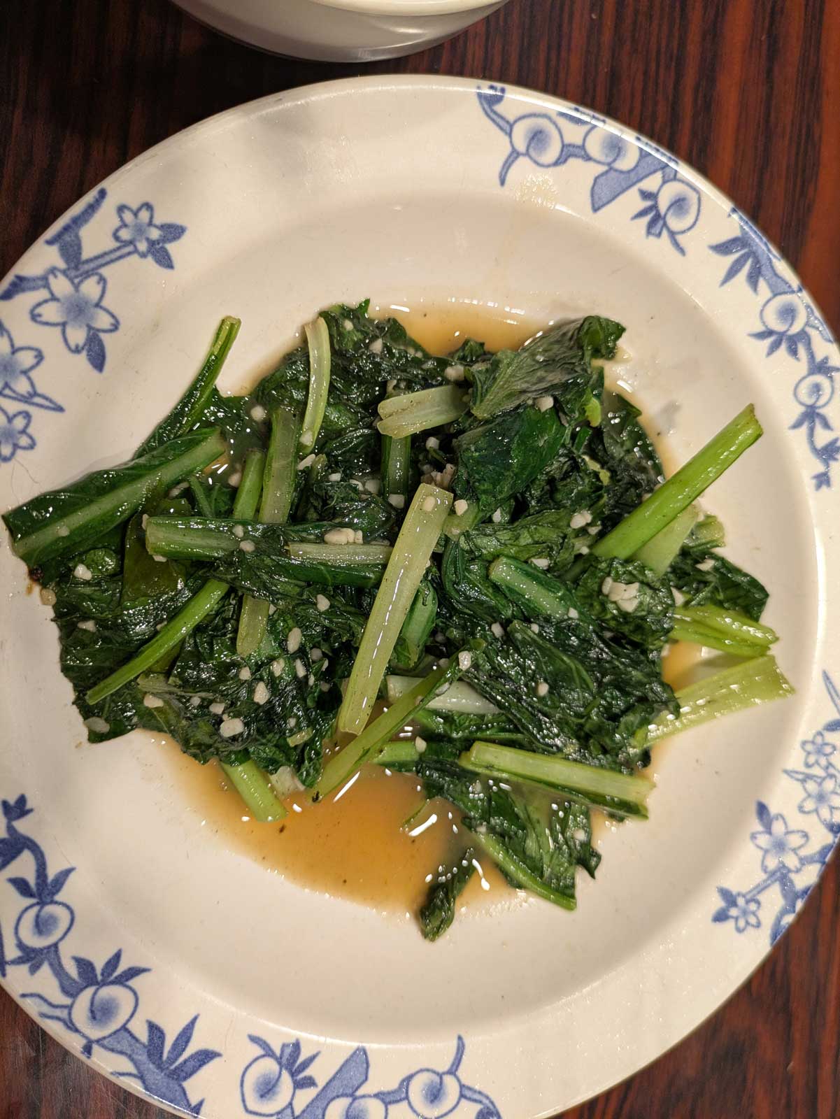 青菜炒め
